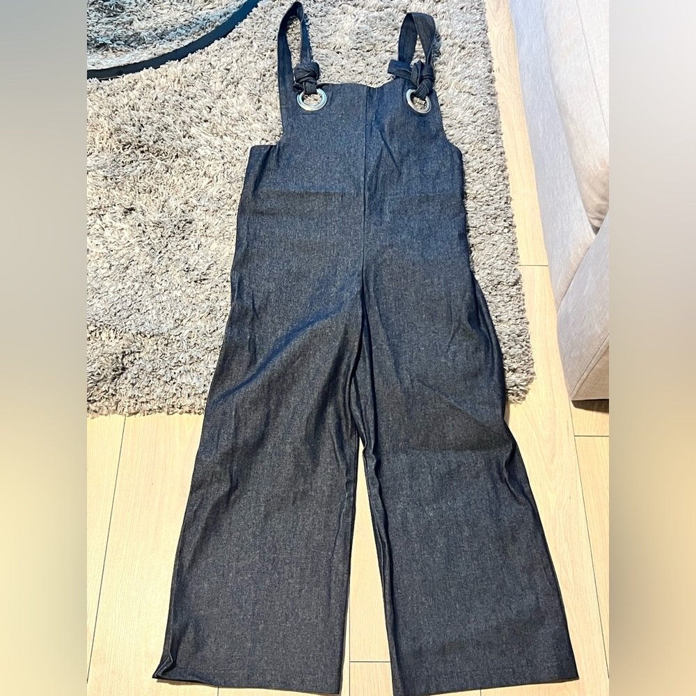 Denim overalls